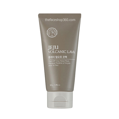 Gel Lột Mụn Jeju Volcanic Lava Peel-off Clay Nose Mask TheFaceShop
