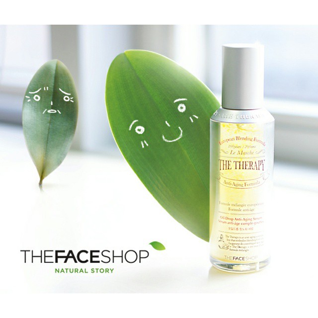 Sản phẩm Tinh chất The Therapy Oil - Drop Anti-Aging Serum TheFaceShop